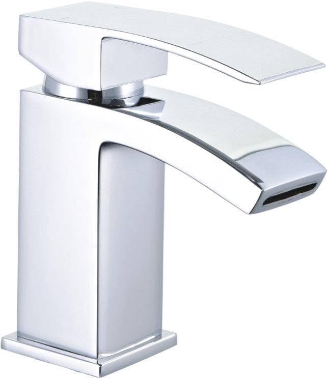 Brecon Modern Curve Basin Mono - Chrome - product image 2