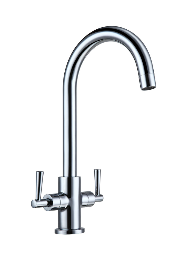 Monmouth Dual Kitchen Tap - Chrome - product image 2