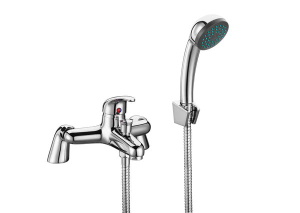 Plumb Essential Bath Shower Mixer Tap - Chrome - product image 3