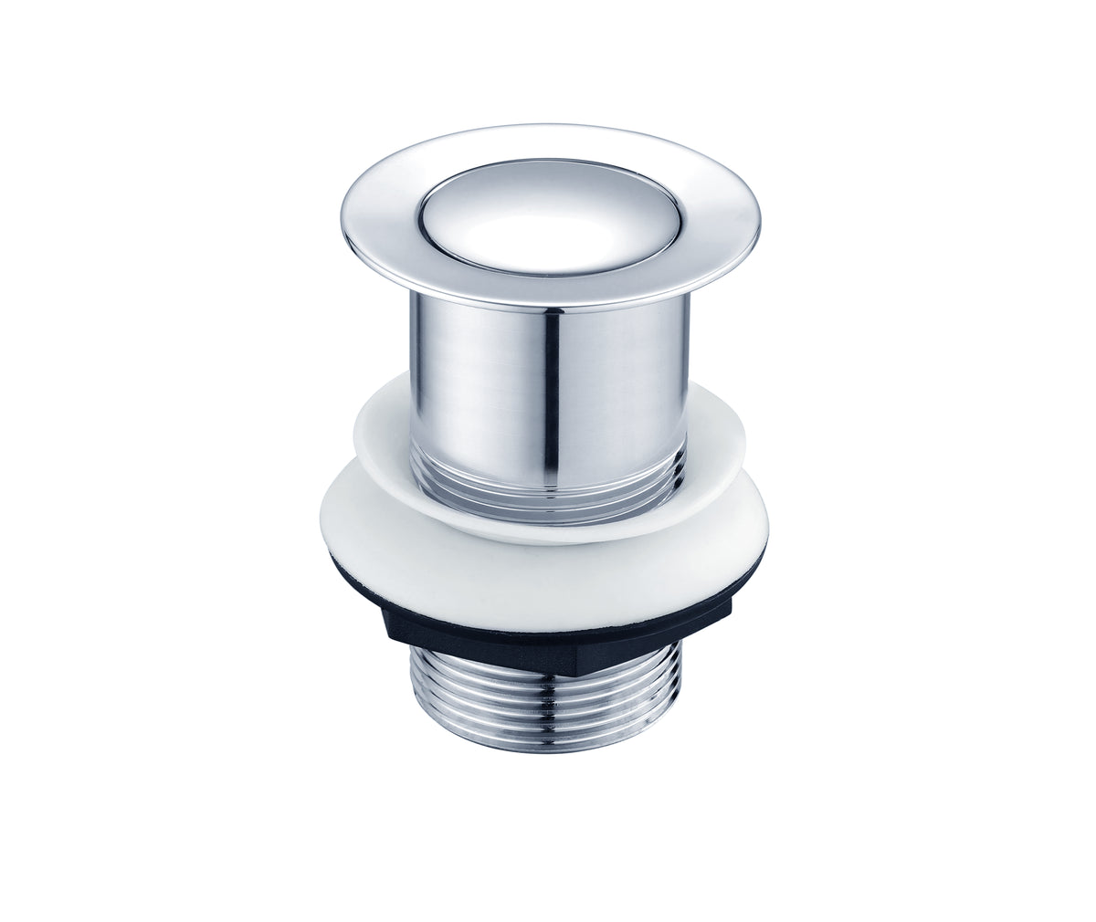 Click Clack Basin Waste - UnSlotted - Chrome - product image 2