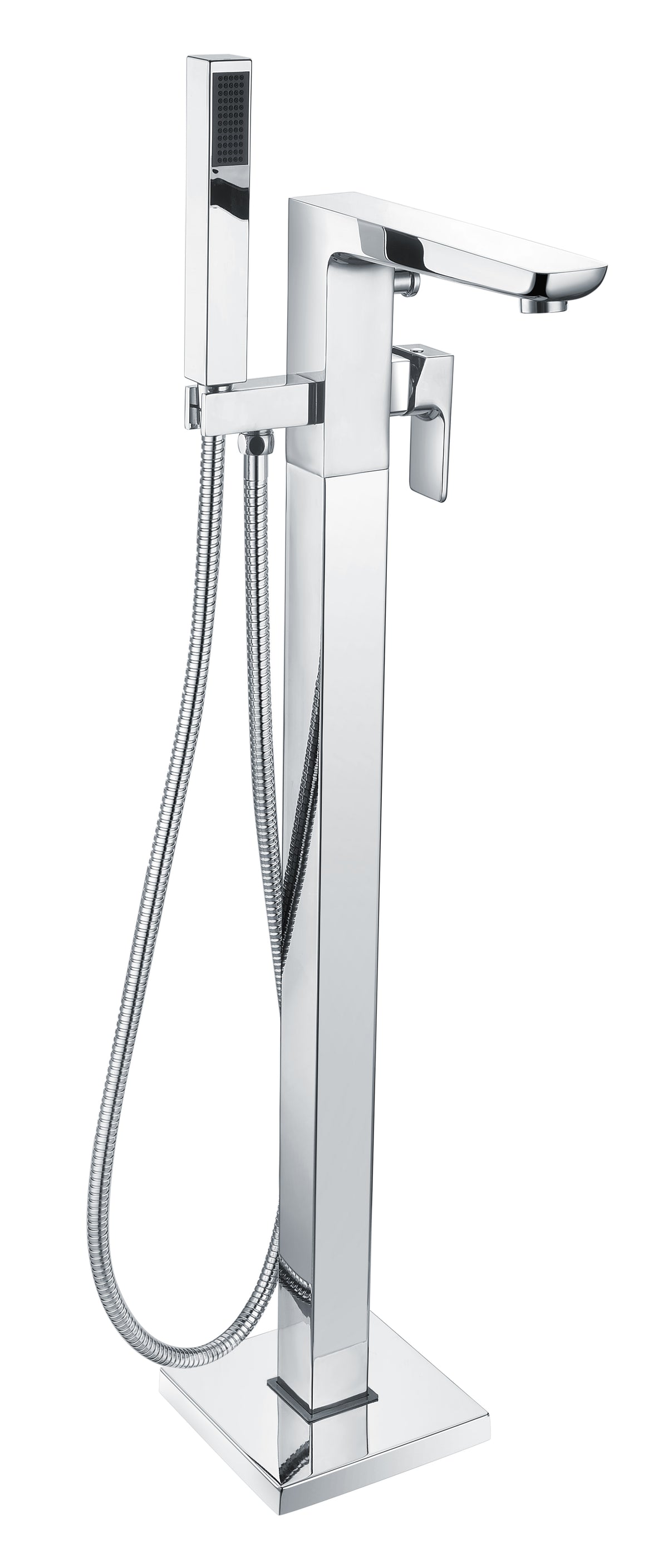 Swansea Floor Standing Bath Filler - Chrome - product image 2