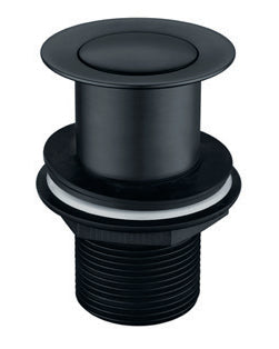 Black Click Clack Basin Waste - UnSlotted - Black - product image 2