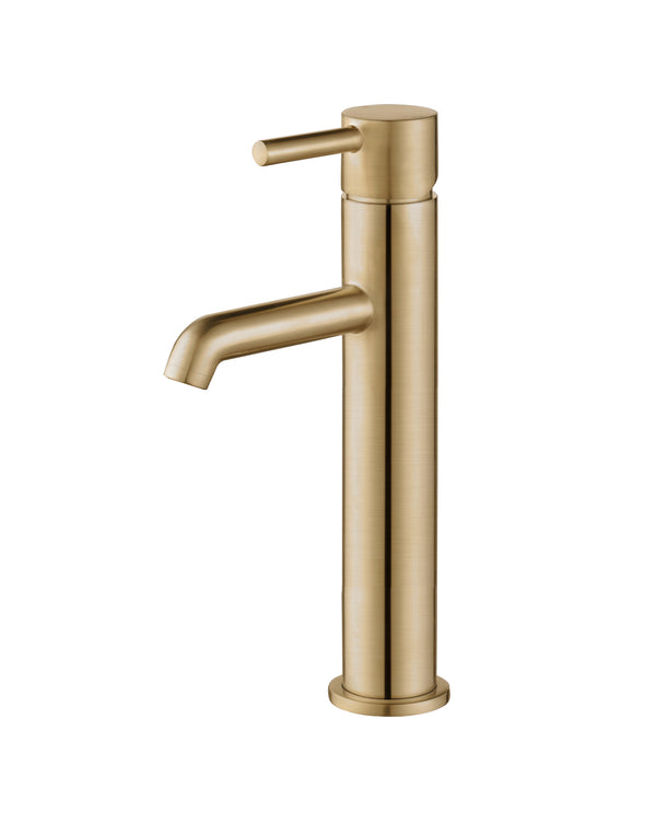 Chepstow Freestanding Mono Mixer Tap - Brushed Brass