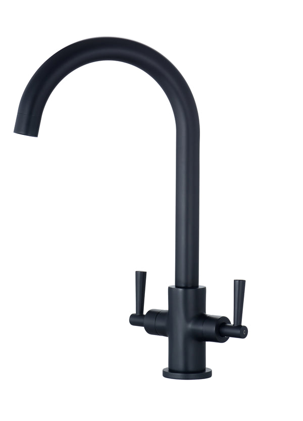 Monmouth Dual Kitchen Tap - Black - product image 2
