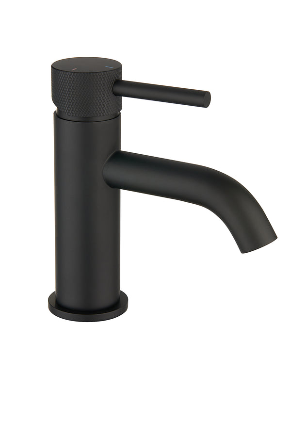 TB+ Redondo Round ECO Control/Cold Water Start Basin Mixer Matte Black - product image 2