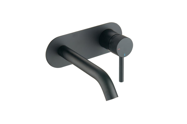 TB+ Redondo Round Wall Mounted ECO Control/Cold Water Start Basin Mixer Matte Black - product image 2