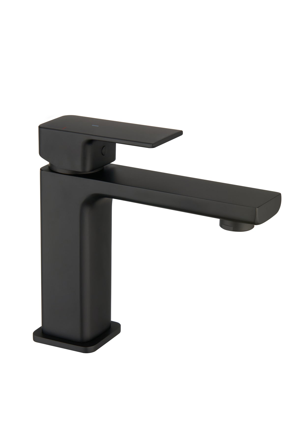 TB+ Quadrado Square ECO Control/Cold Water Start Basin Mixer Matte Black - product image 2