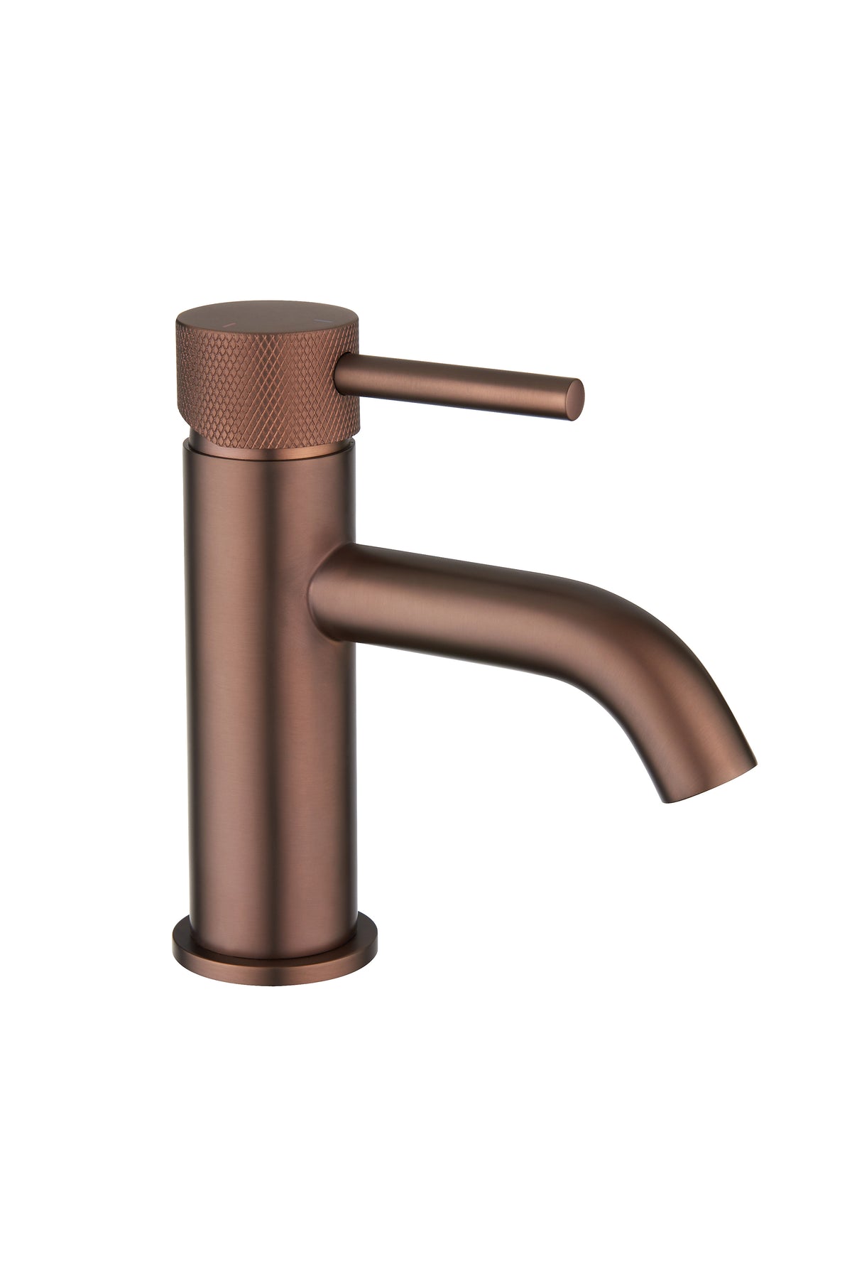 TB+ Redondo Round ECO Control/Cold Water Start Basin Mixer Brushed Bronze