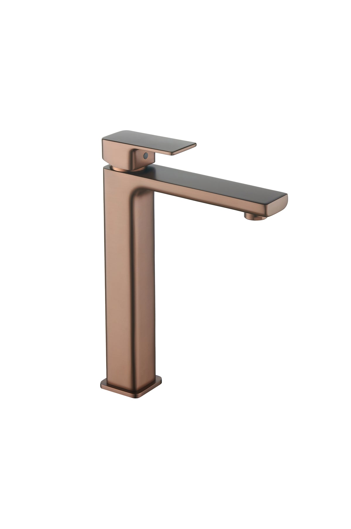 TB+ Quadrado Square Tall ECO Control/Cold Water Start Basin Mixer Brushed Bronze