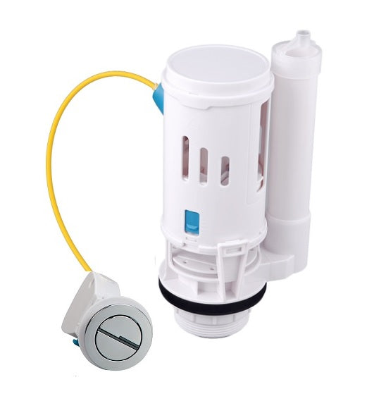 Plumb Essentials Concealed Cistern with Chrome Push Button