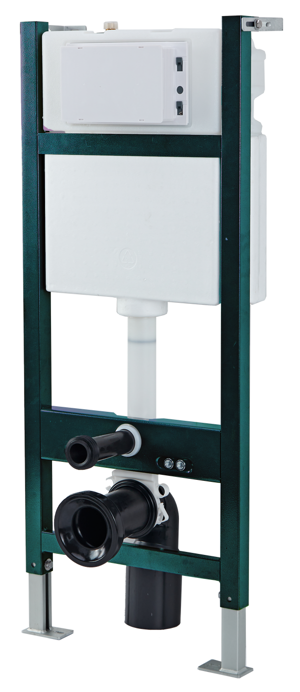 Toilet Frame & Pneumatic Cistern for Wall Hung Toilet - **Flush Plate Sold Separately**