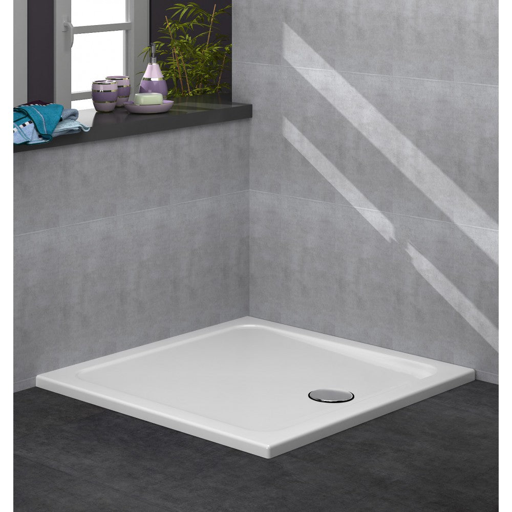 900x900mm Square 30mm Low Profile Shower Tray