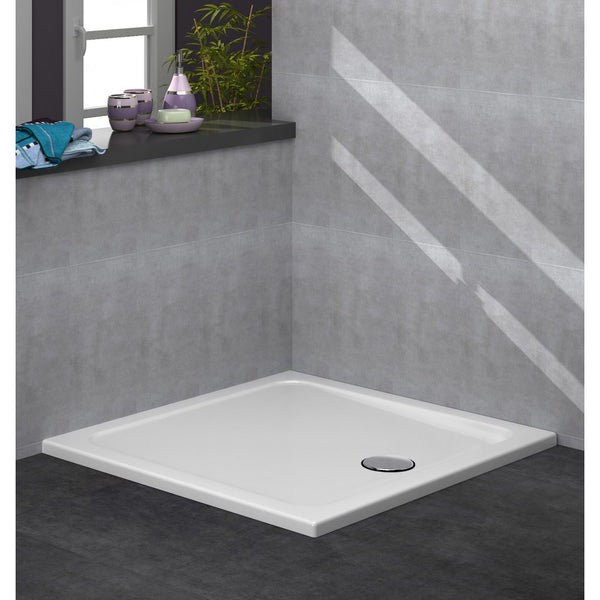 900x900mm Square 30mm Low Profile Shower Tray