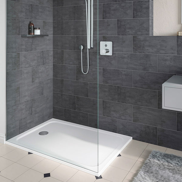 1200x800mm Rectangle 30mm Low Profile Shower Tray