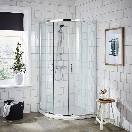 900mm 2 Door Quadrant 6mm w. easy clean