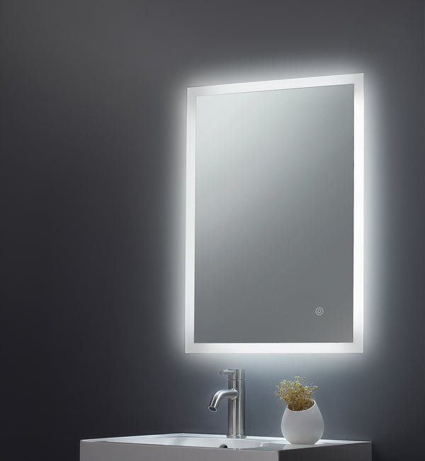 Noah LED Edge Touch Mirror w. Demist - 600x800x45mm - product image 2