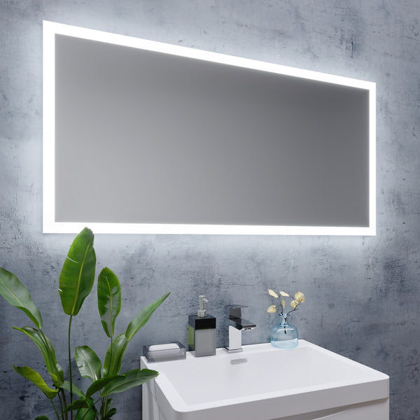 Noah LED Edge Mirror - 1200x600x48mm - product image 3