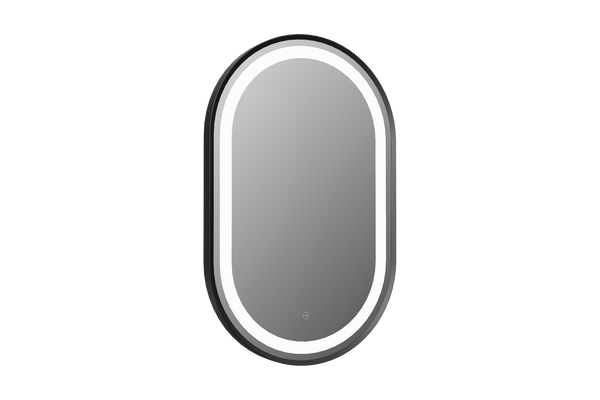 Martha Black LED Touch Mirror w. Demist - 500x800x40mm - product image 2