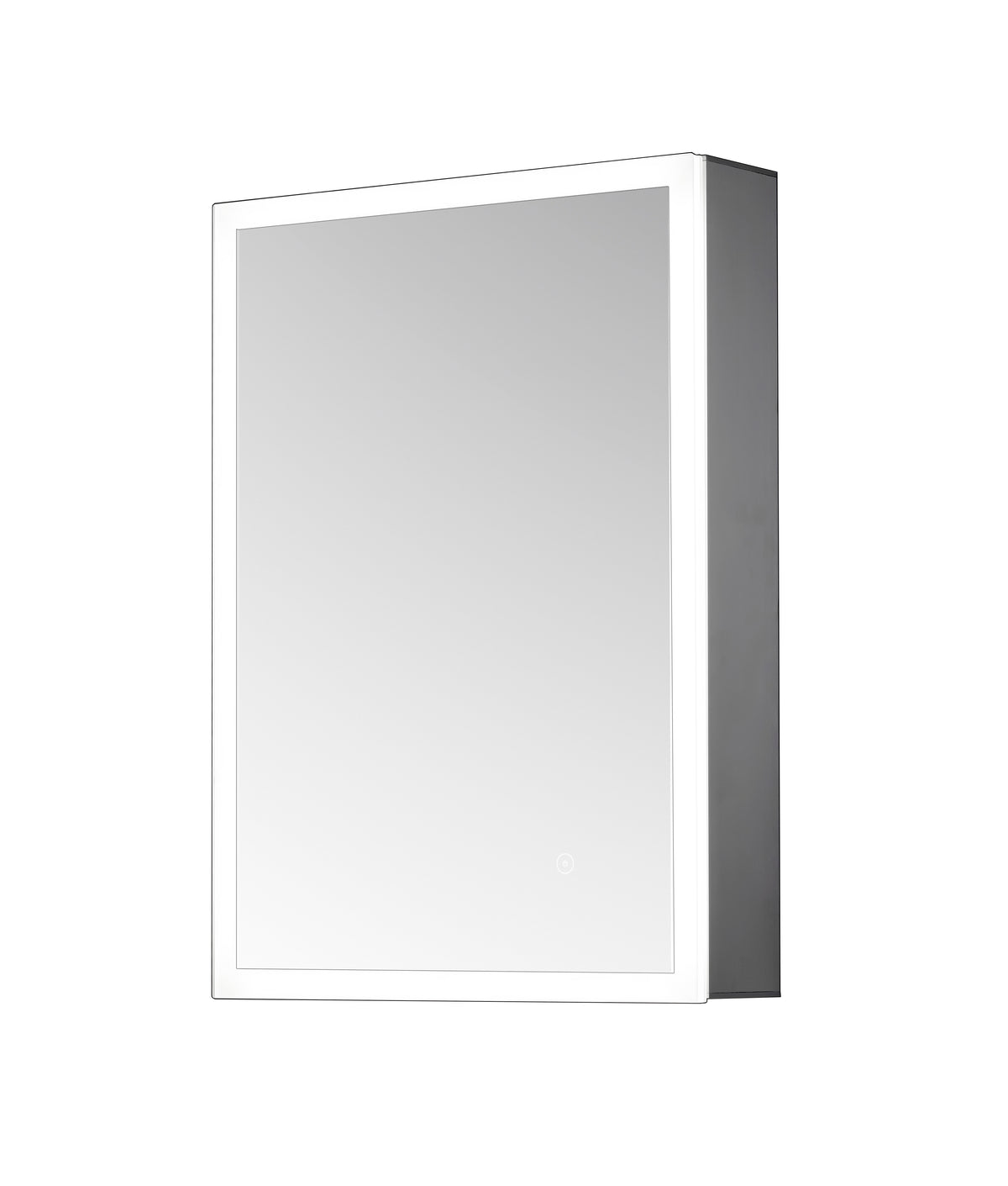 Ella Single Door Mirror Cabinet LED Surround w. Sensor Switch & Shave Socket - 500x700mm - product image 4