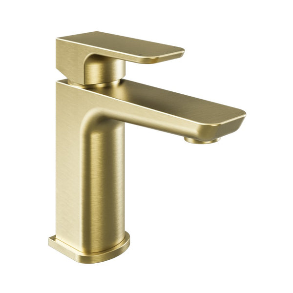 Mayhill Single Lever Pull Out Kitchen Tap - Brushed Brass