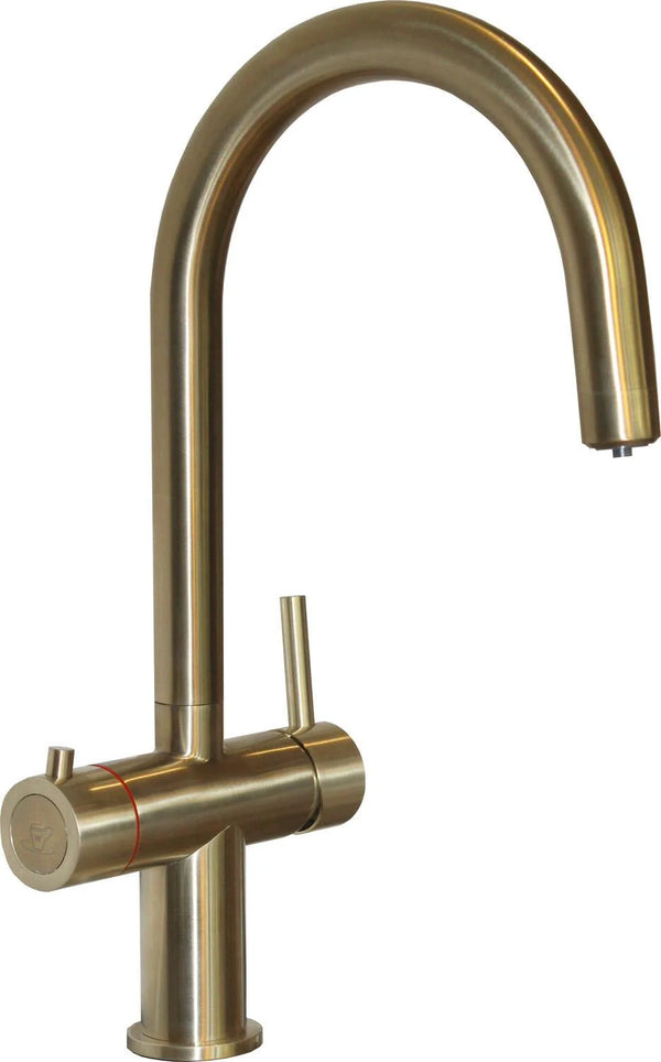 Hot Stream 3.0 3-in-1 Instant Boiling Tap & Filter - Brushed Brass